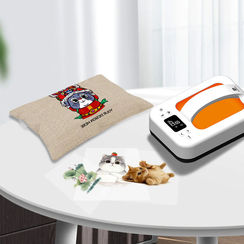 Compact Handheld Thermal Label Printer for Pyrography