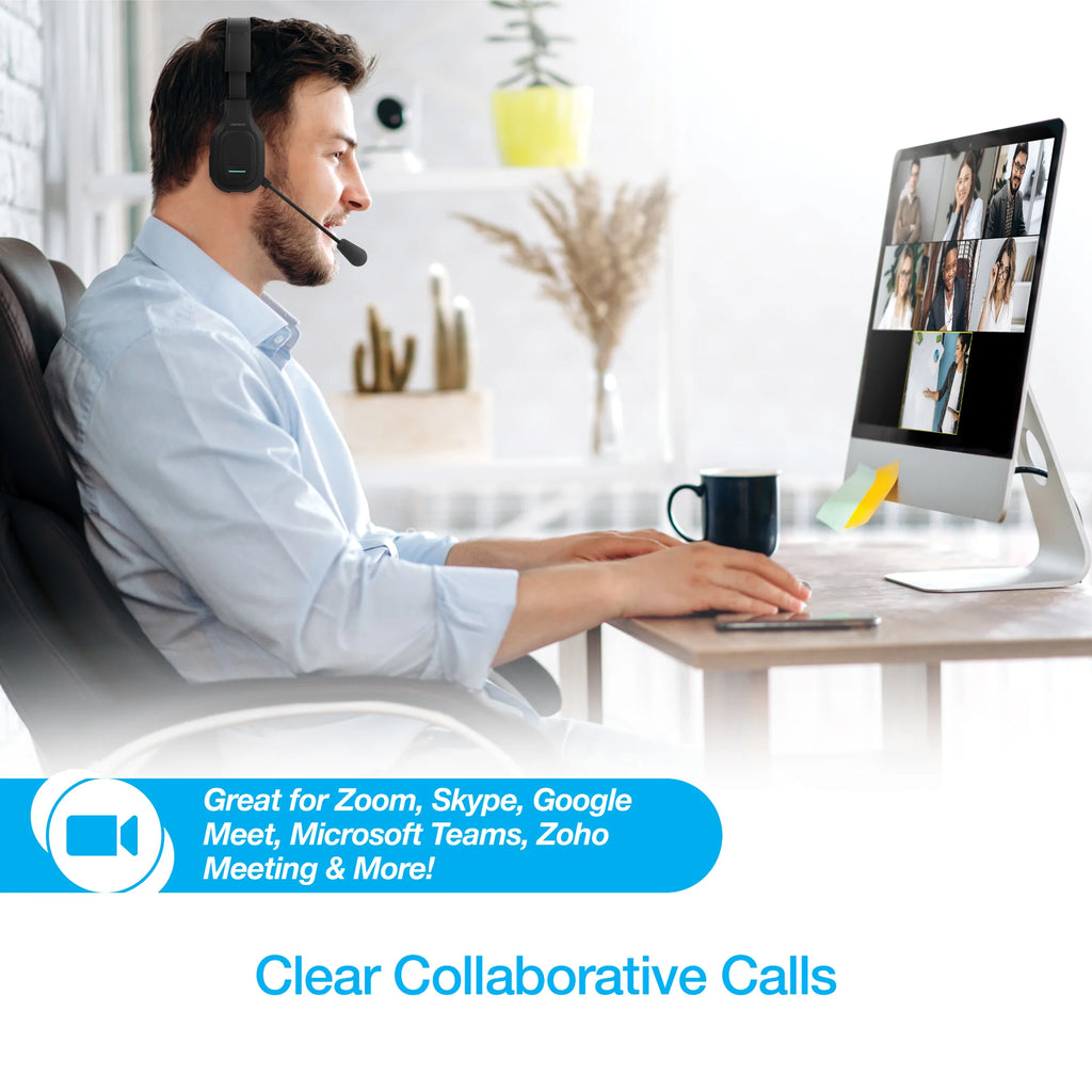 Naztech NXT-700 Xtreme Noise Cancelling Headset for Home Use