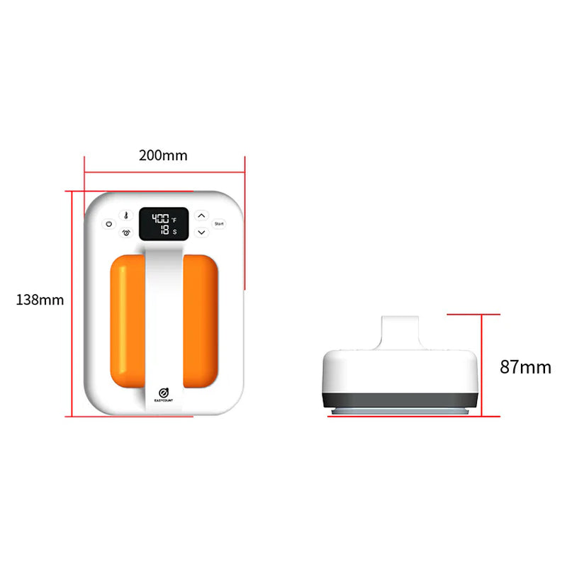 Compact Handheld Thermal Label Printer for Pyrography